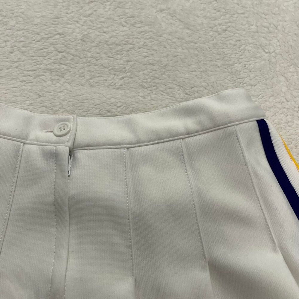 Varsity Women's White Skirt - Picture 2 of 8